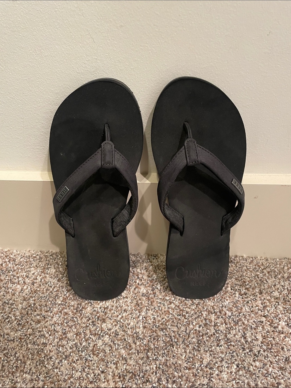 Reef Black women Cushioned Flip-Flop Sandals